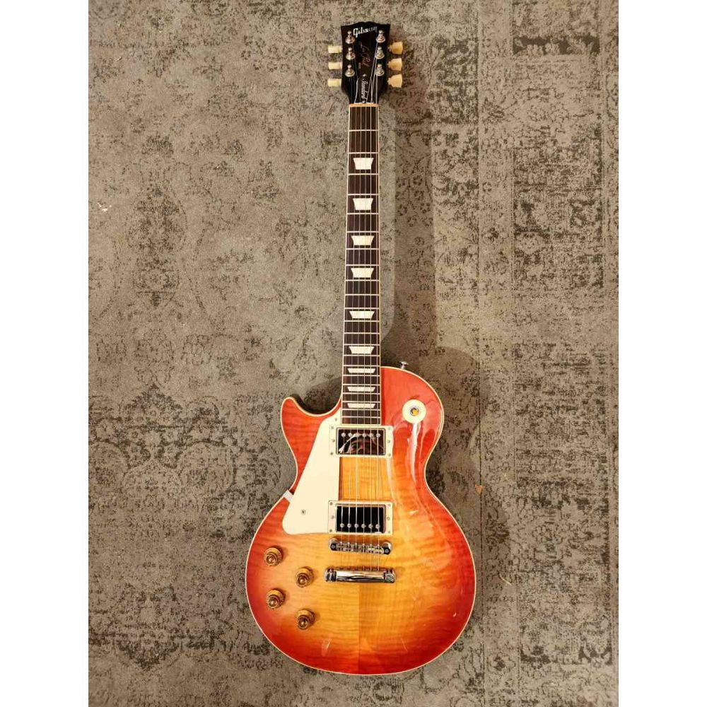 Pre Owned Gibson Les Paul Standard S Left Handed Heritage Cherry