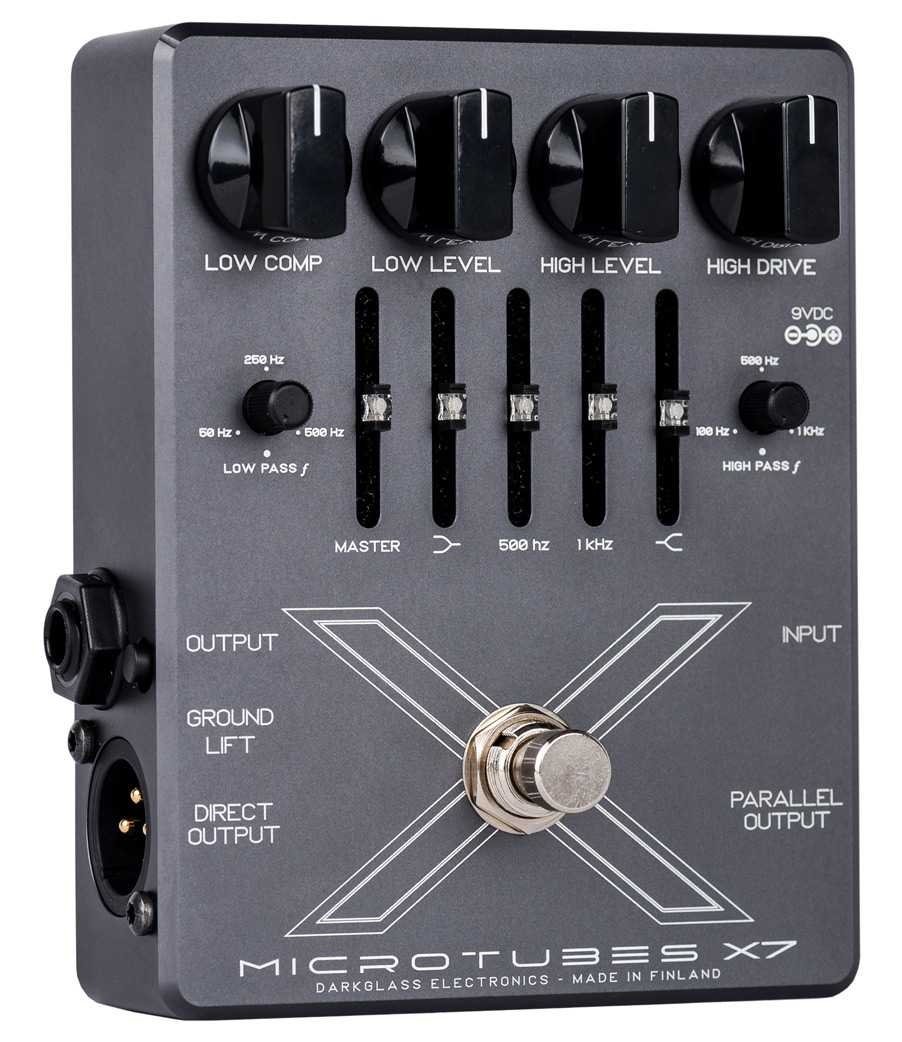 An image of Darkglass Electronics Microtubes X7 Multiband Bass Drive EQ DI | PMT Online