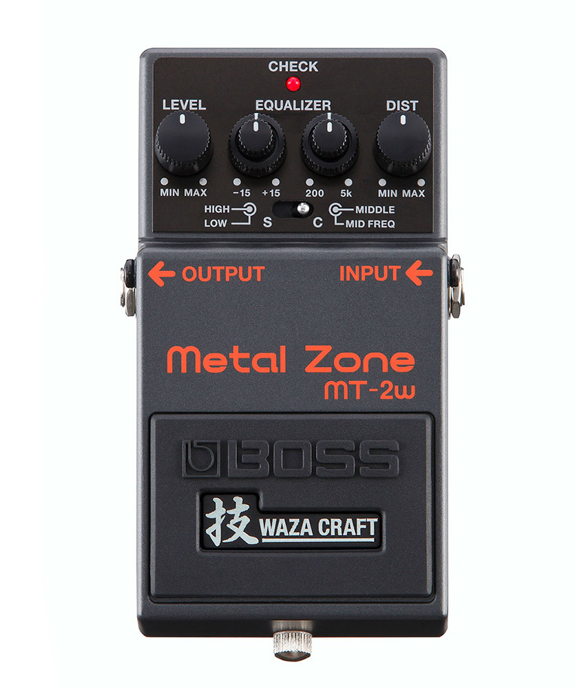 An image of Boss MT-2W Metal Zone Waza Craft Pedal | PMT Online