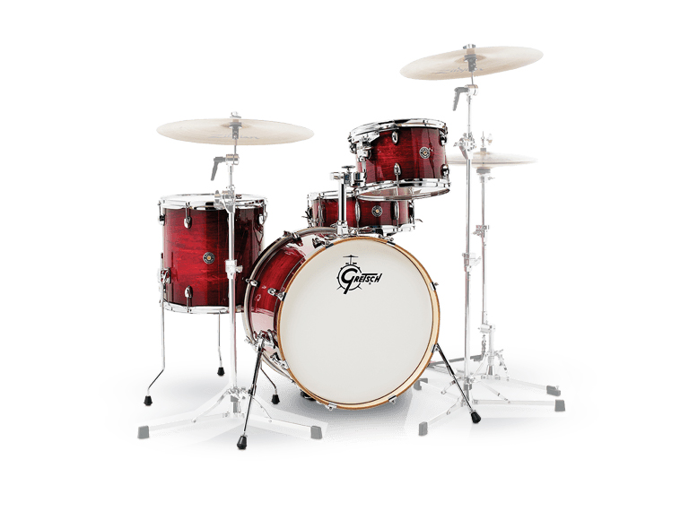 An image of Gretsch Catalina Club 12/14/20+14SD Shell Pack Gloss Crimson Burst | PMT Online