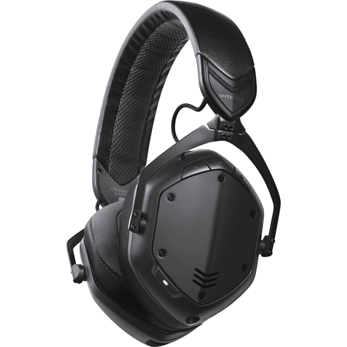 An image of V-Moda Crossfade 2 Wireless Codex Edition Headphones Matte Black Metal | PMT Onl...