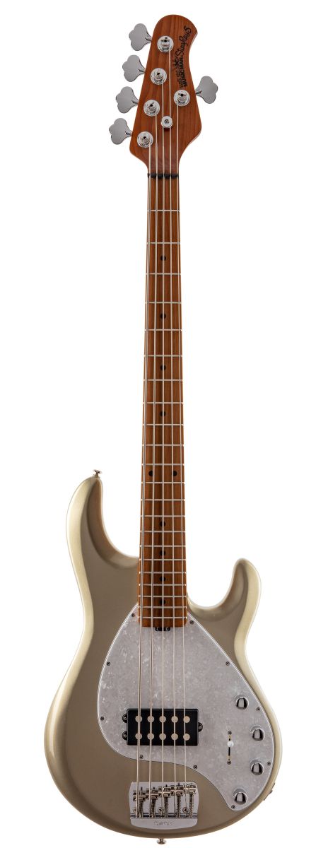 An image of Music Man Stingray5 Special 5-String Bass, Ghostwood | PMT Online