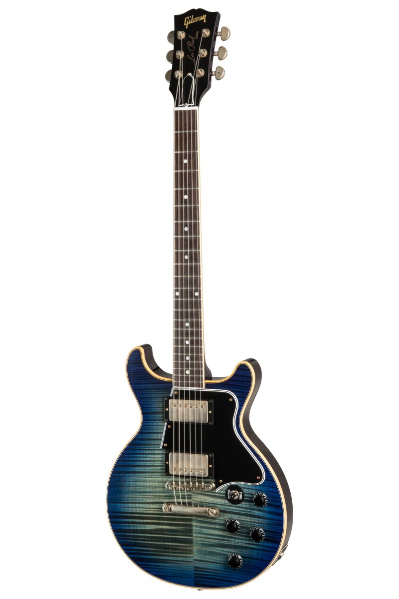 An image of Gibson Les Paul Special Double Cut Figured Top VOS Blue Burst | PMT Online