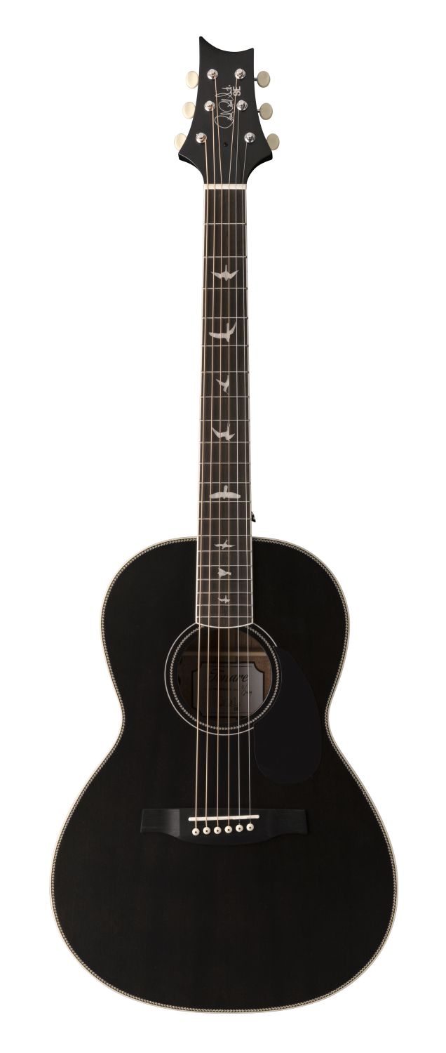 An image of PRS SE PE20 Parlor Tonare Acoustic Satin Charcoal | PMT Online