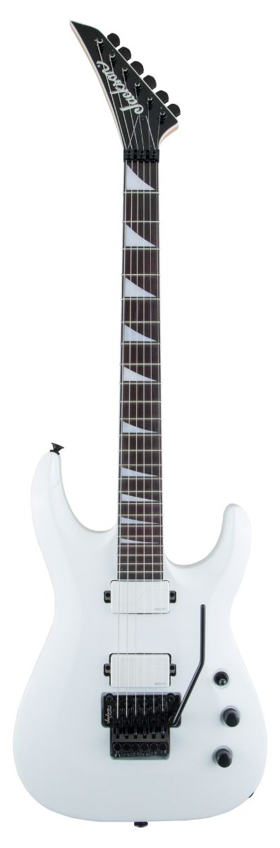 An image of Jackson X Series Dinky Arch Top Extreme DKA-R EX White | PMT Online