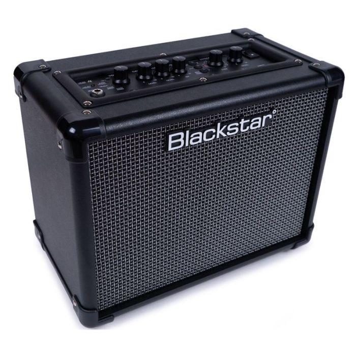 Left angled view of a Blackstar ID:CORE 10 V3 10w Digital Guitar Combo Amplifier