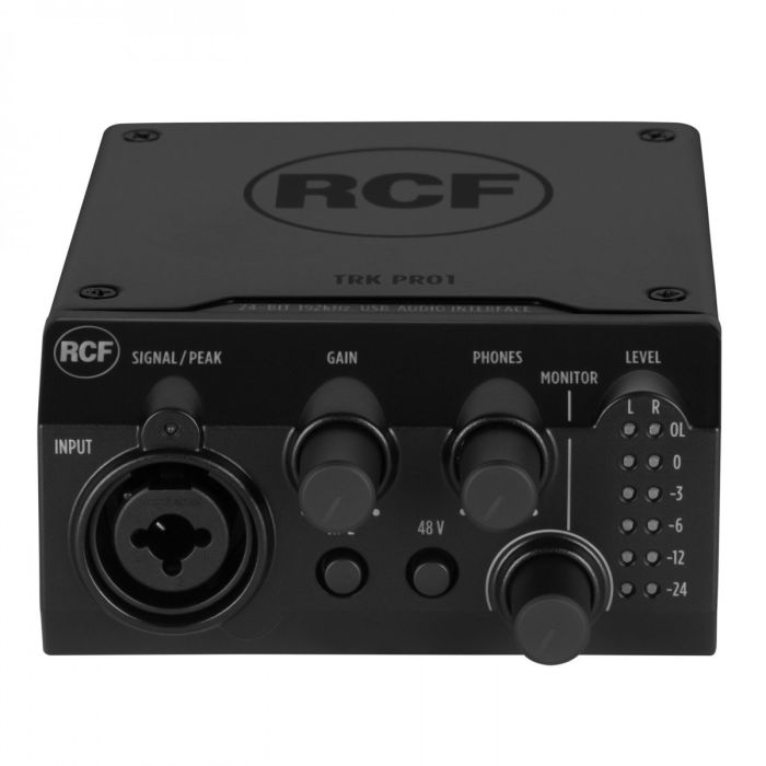 RCF TRK PRO1 USB Audio Interface  front 