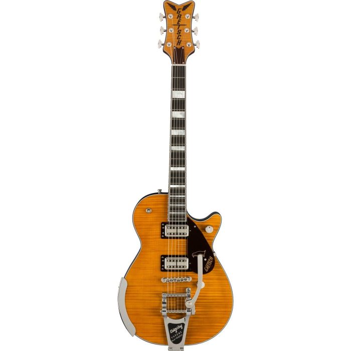 Gretsch G6134TFM NH Nigel Hendroff Signature Penguin EB Amber Flame, front view