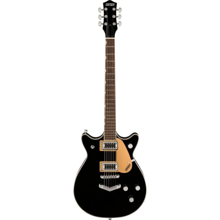 Gretsch G5222 Electromatic Double Jet BT IL Black, front view