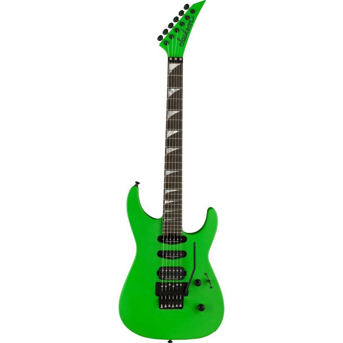 Jackson American Series Soloist SL3 EB Satin Slime Green, front view