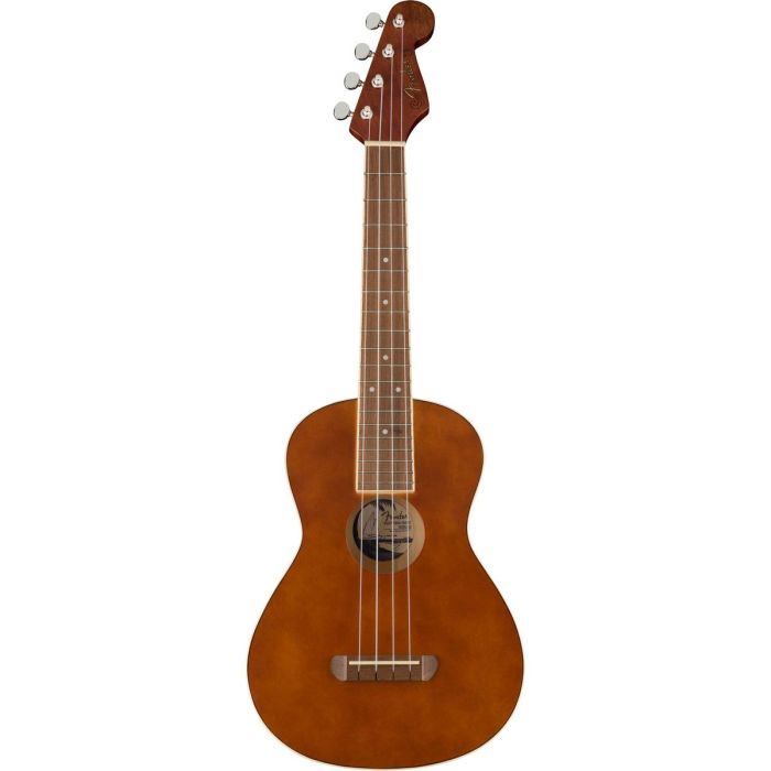 Fender Avalon Tenor Ukulele WN Natural, front view