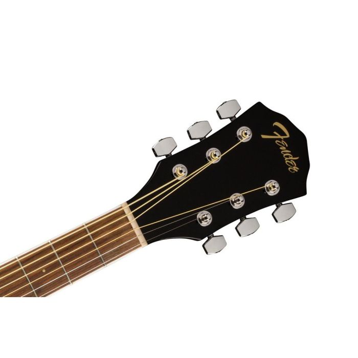 Fender FA-135CE Concert WN Black, headstock front