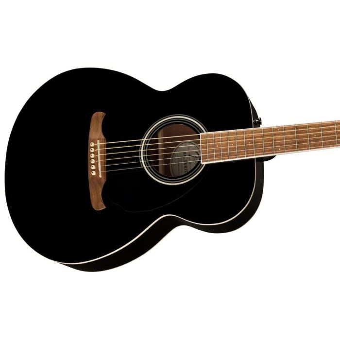 Fender DE FA-135 Concert WN Black, body closeup