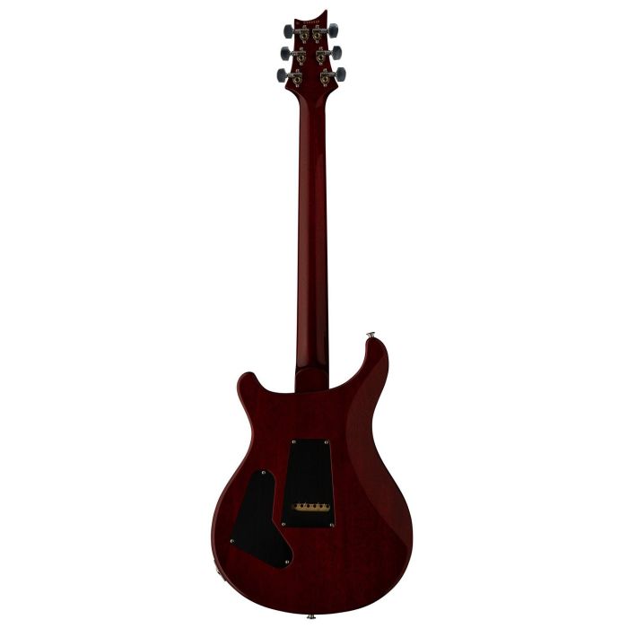 PRS Custom 24-08 Electric Guitar, Charcoal Cherry Burst rear view