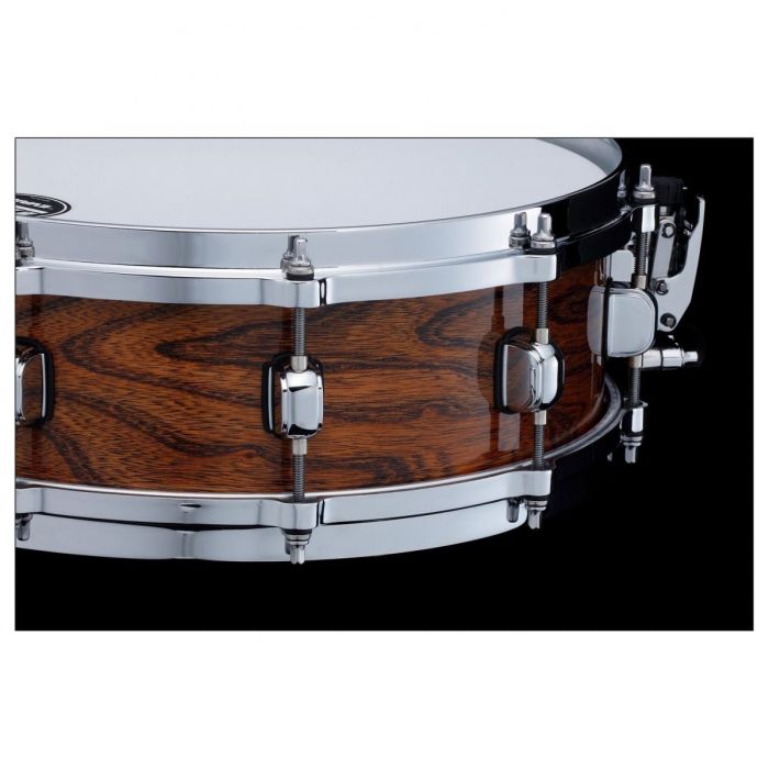 side view tama slp g hickory out elm snare lugs