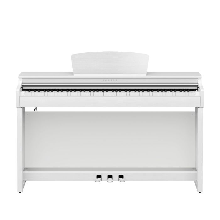 Yamaha CLP-725 Digital Clavinova in White Front