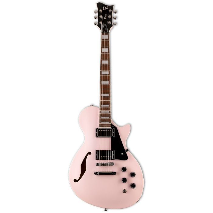 ESP LTD PS-1 PP XTONE Electric Guitar, Pearl Pink front view