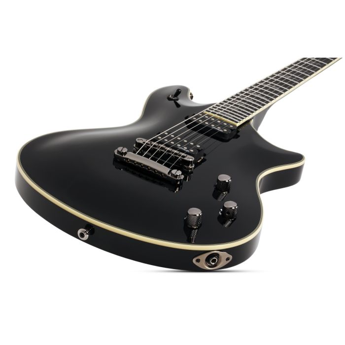 Schecter Tempest Blackjack, Gloss Black front body