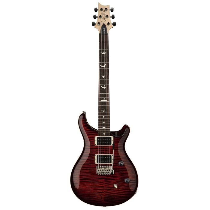PRS CE24 Electric Guitar, Fire Red Burst front view