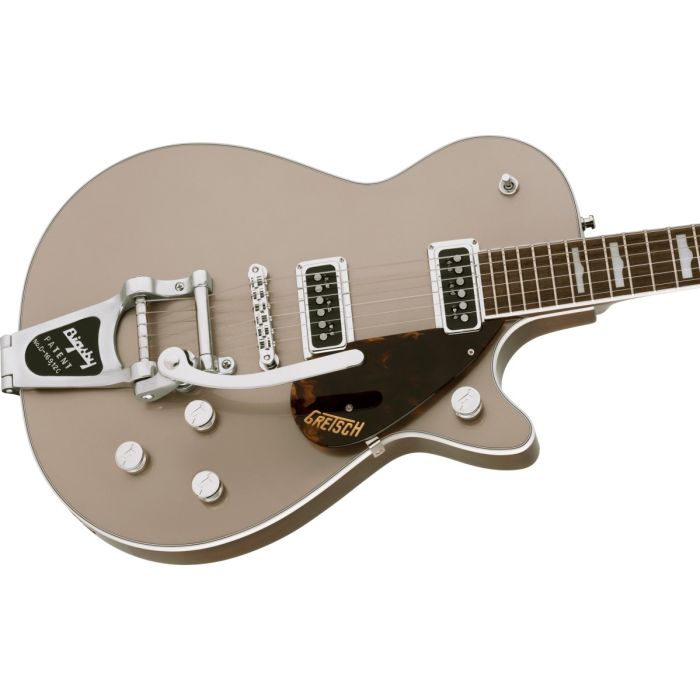 Gretsch G6128T Players Editions Jet DS with Bigsby, Sahara Metallic Front Zoom