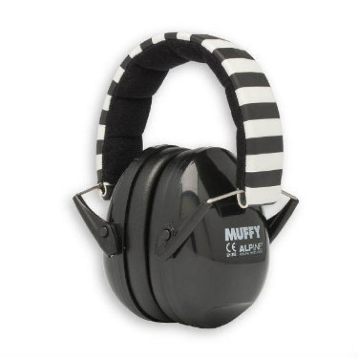 Overview of the Alpine Earmuffy Ear Muffs For Kids Black/White