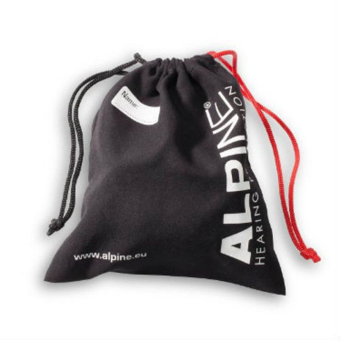 Protect&Go bag included with the Alpine Earmuffy Ear Muffs For Kids Black/White