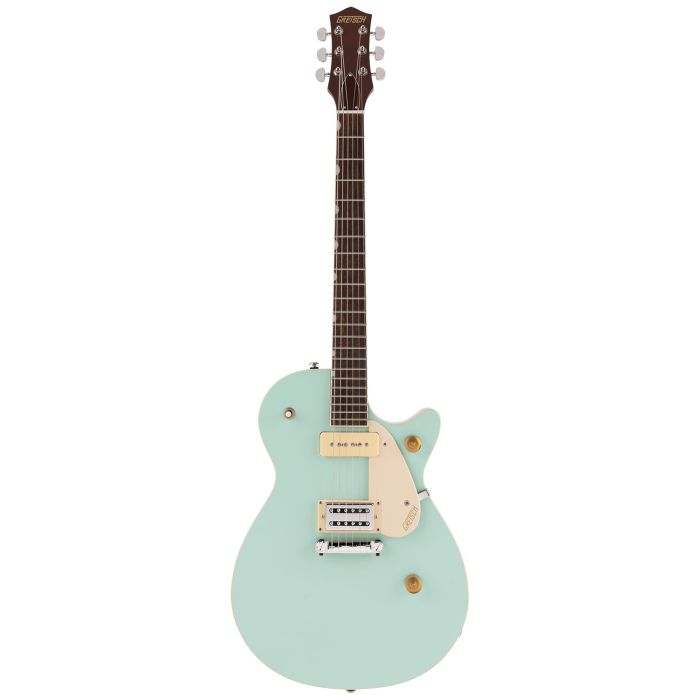 Gretsch G2215-P90 Streamliner JR Jet Club, Mint Metallic front view