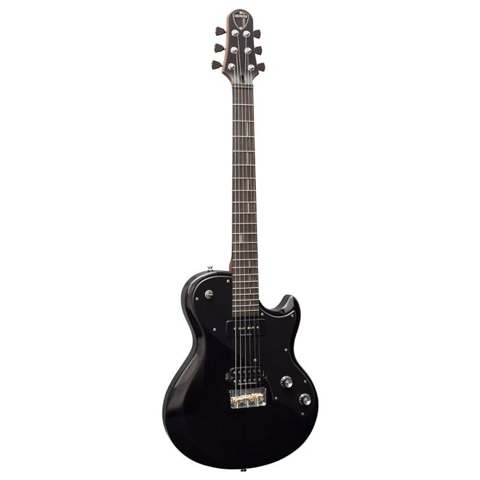 Shergold Provocateur SP01-SD Electric Guitar, Thru-Black 1