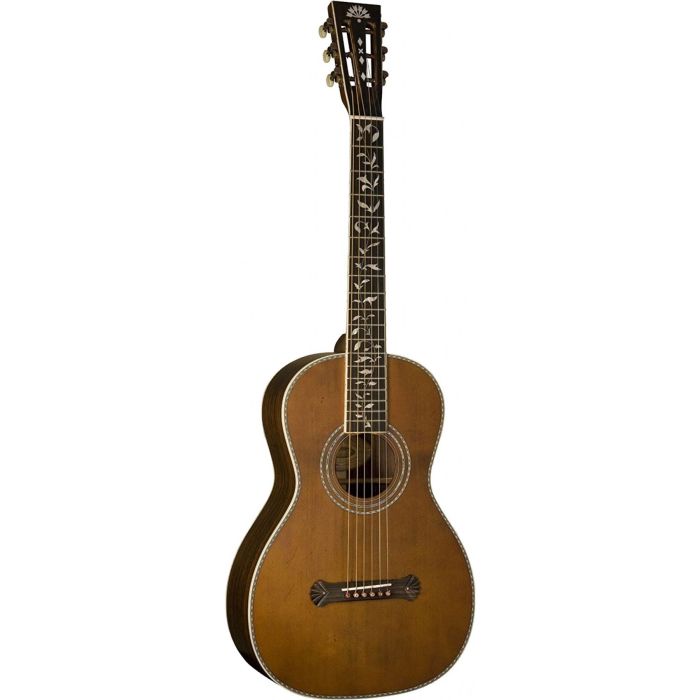 Overview of the Washburn R320SWR Parlour Guitar Natural