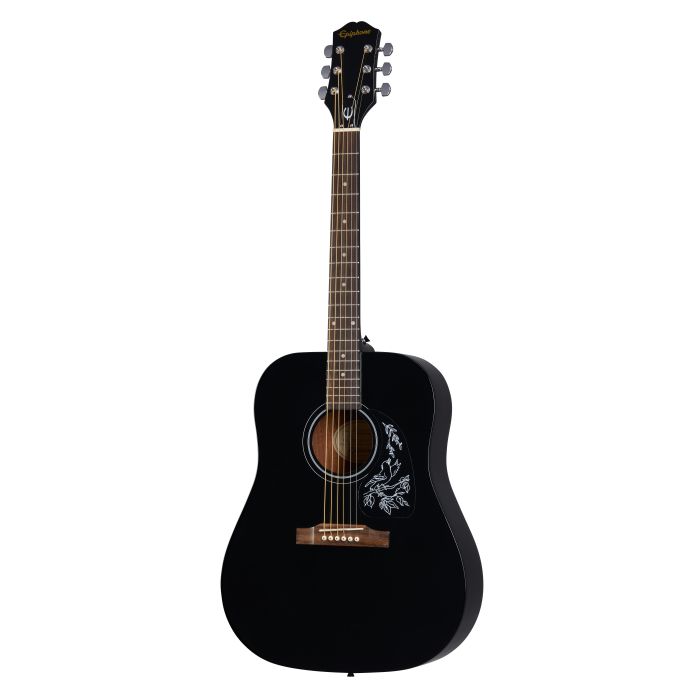 Epiphone Starling Acoustic Guitar Player Pack, Ebony Front