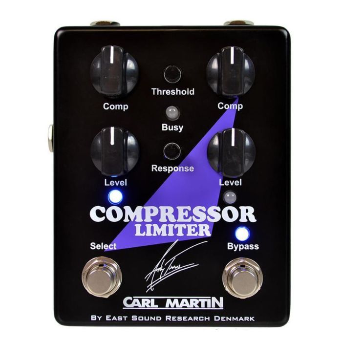 Overview of the Carl Martin Andy Timmons Signature Compressor Limiter