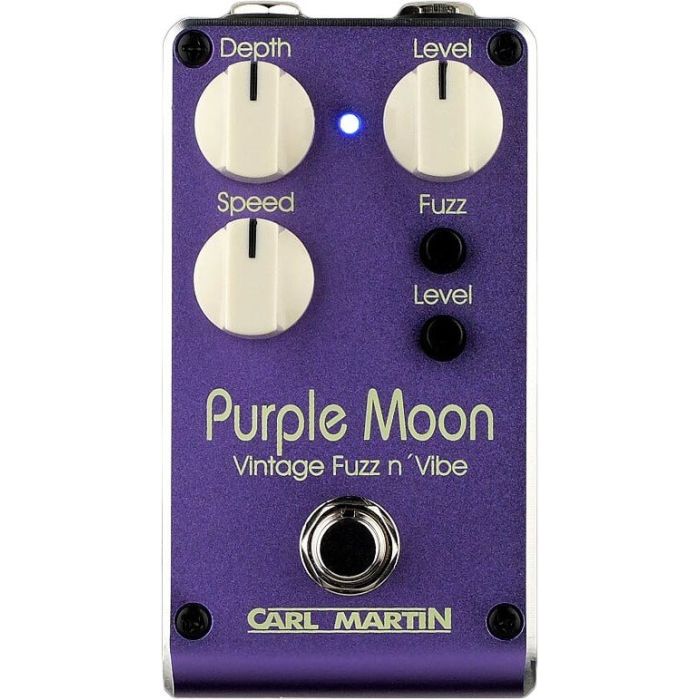 Overview of the Carl Martin Purple Moon Vintage Fuzz Vibe Pedal