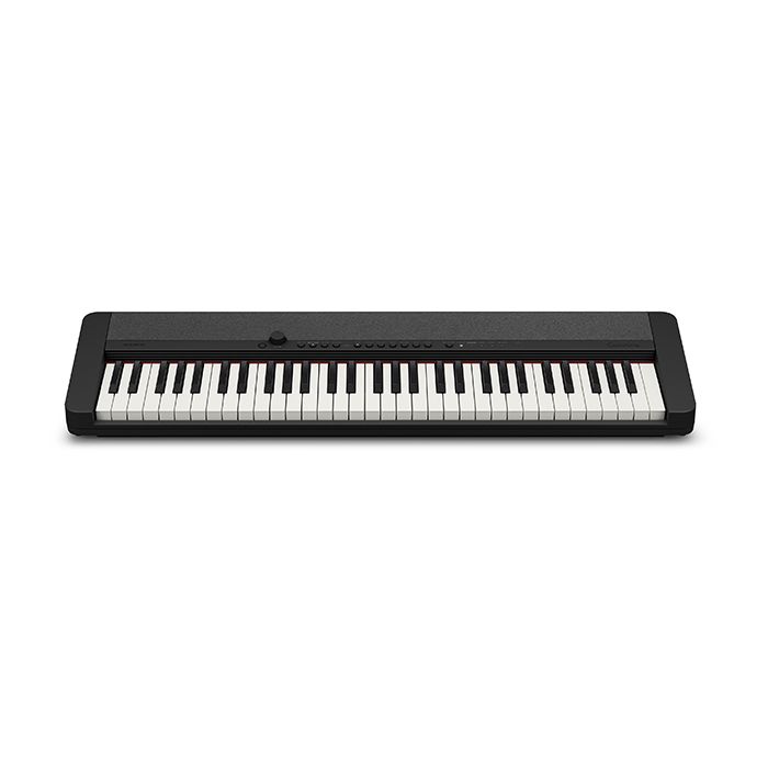Angled front view of the Casio CT-S1 61 Note Keyboard Black