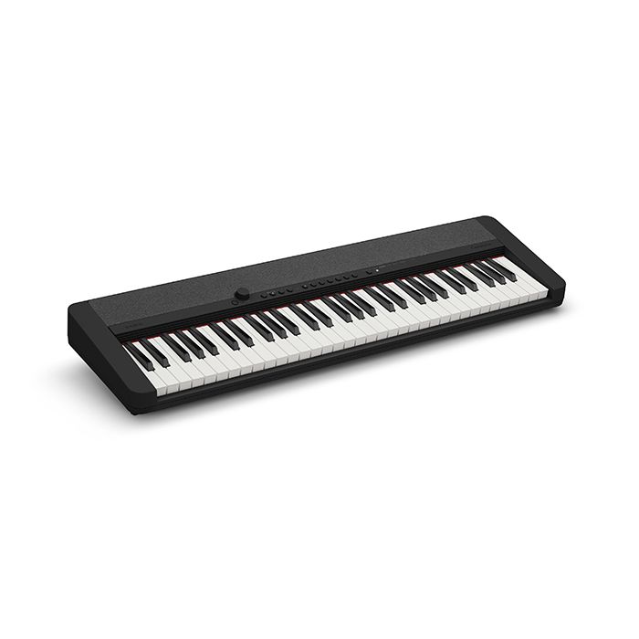 Angled view of the Casio CT-S1 61 Note Keyboard Black