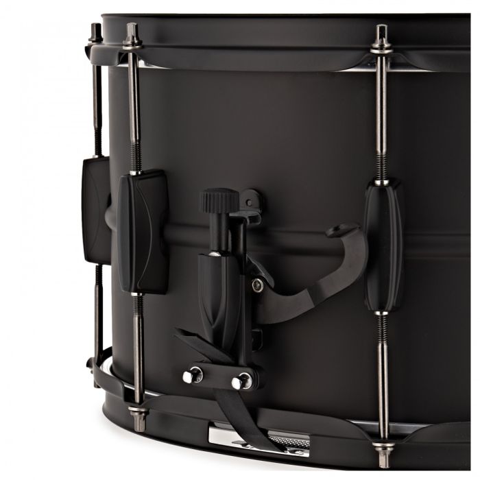 Tama 14" x 8" Metalworks Snare Drum, Matte Black Latch