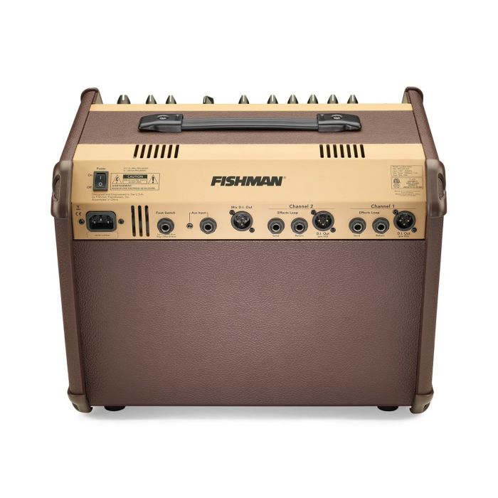 Fishman Loudbox Artist, Bluetooth Acoustic Combo Amp Back