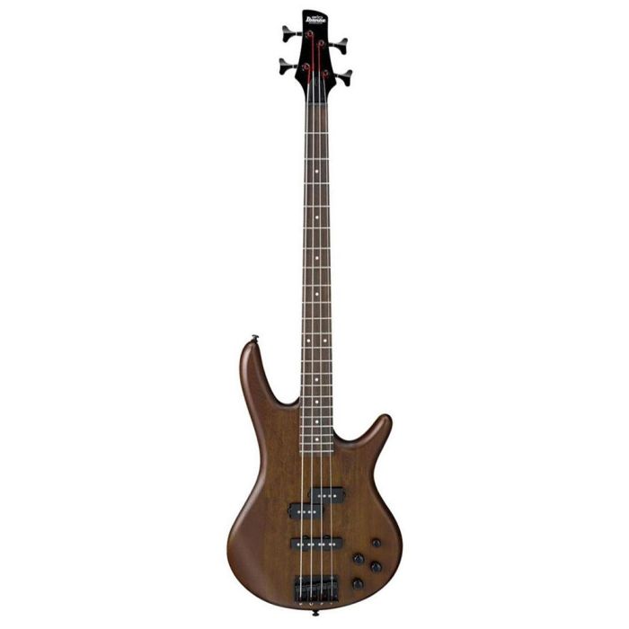 Ibanez GSR200B Electric Bass Guitar Walnut Flat front view