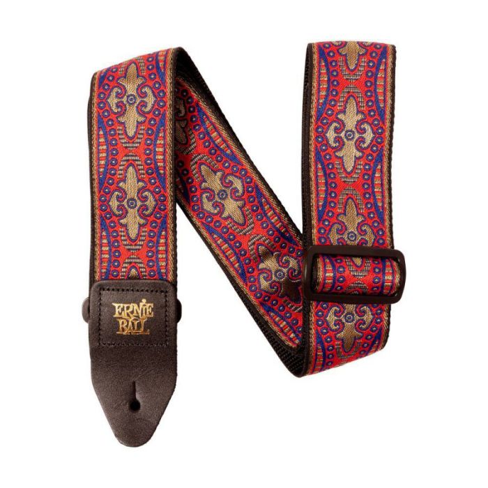 Ernie Ball Kashmir Sunset Jacquard Strap full view