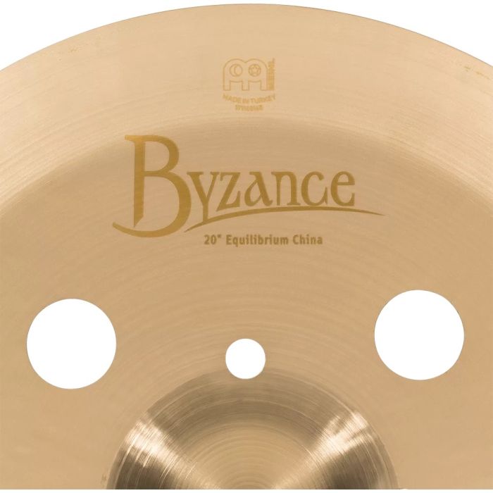 Meinl Byzance Vintage 20" Equilibrium China Cymbal Logo Detail