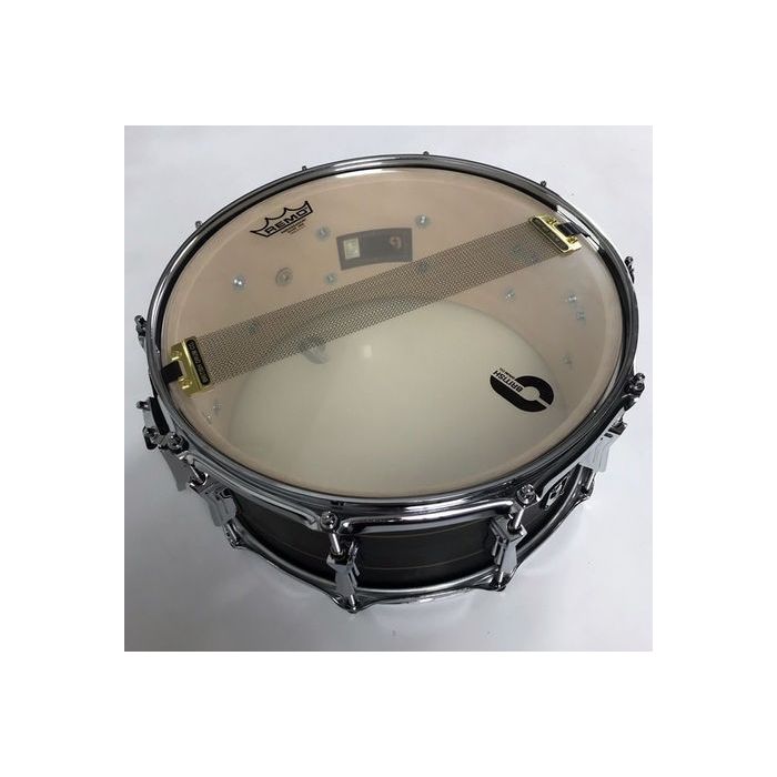 British Drum Company 14" x 6.5" Merlin Snare Drum Underside View