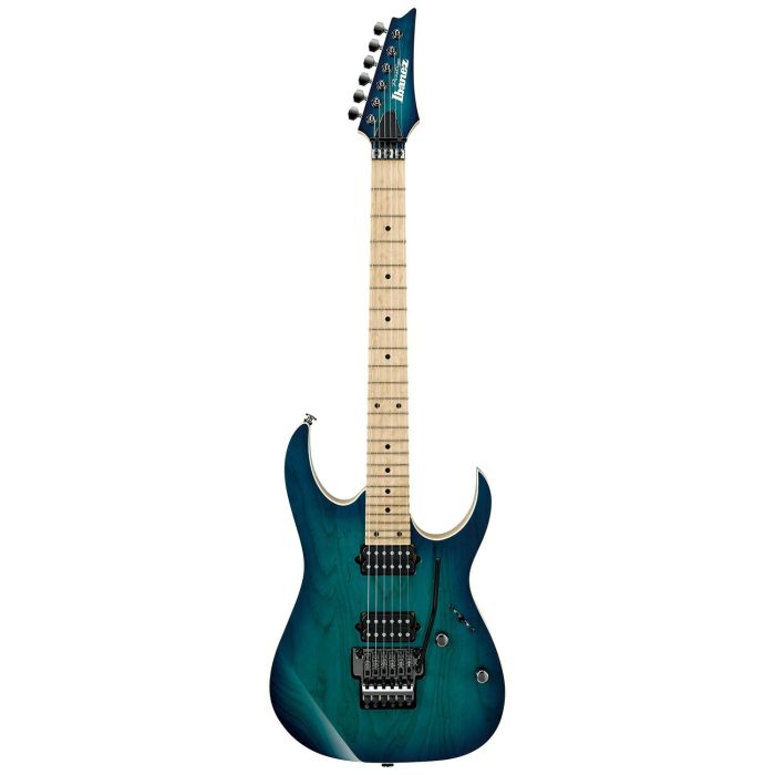 Ibanez RG652AHM-NGB RG Prestige, Nebula Green Burst front view