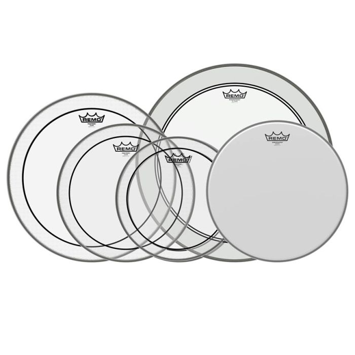 Remo Pinstripe ProPack 5-Piece Drum Head Pack Full Set