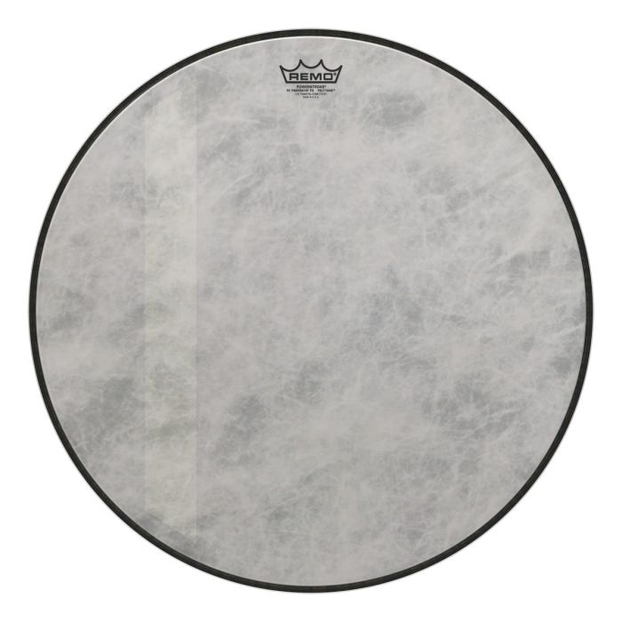 Remo Powerstroke 22" P3 Felt Tone Fiberskyn Diplomat Bass Drumhead Front 