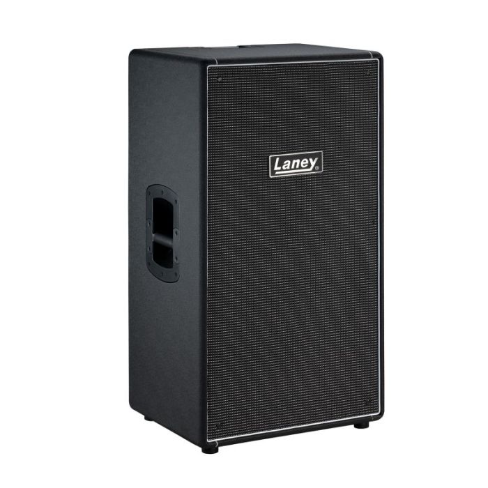Right angled view of a Laney DIGBETH DBV4104 4 x 10" Bass Guitar Cab