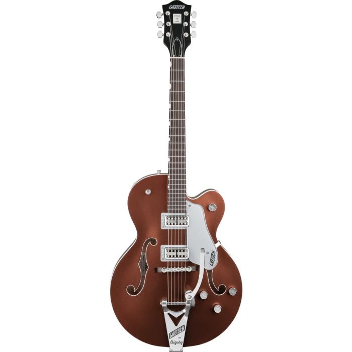 Gretsch G6118T Players Edition Anniversary, Two Tone Copper Metallic Front