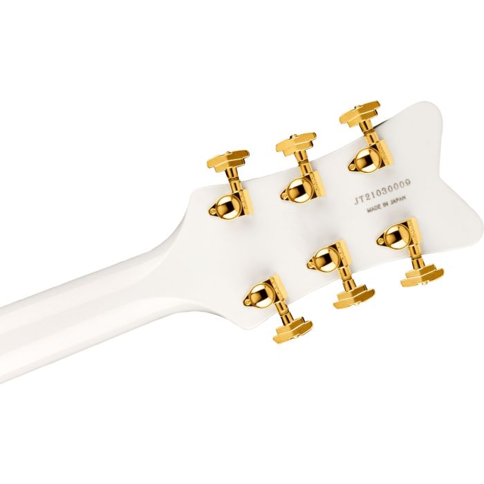 Gretsch G6136TG-LH Players Edition Falcon LH EB White Headstock Back