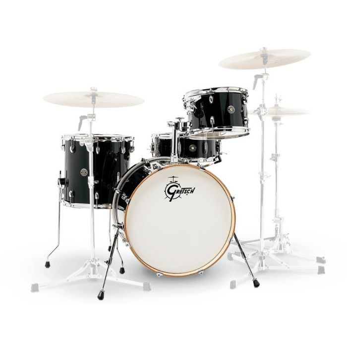 Gretsch Catalina Club 4-Piece 20" Shell Pack, Piano Black Shell Pack