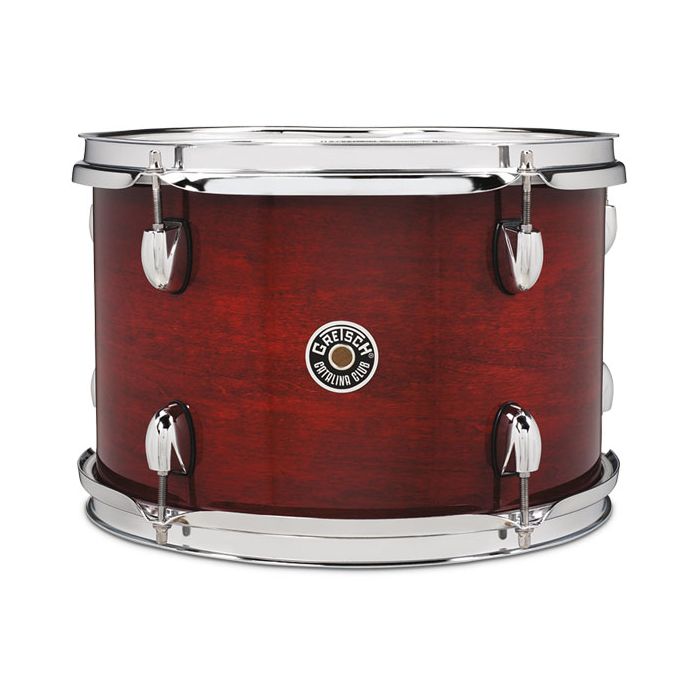 Gretsch Catalina Club 4-Piece 20" Shell Pack, Crimson Burst Shell Detail