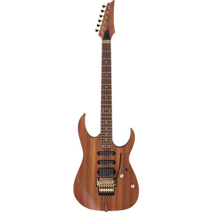 Ibanez RG6PKAG-NTF Premium Electric Guitar, Natural Flat Front