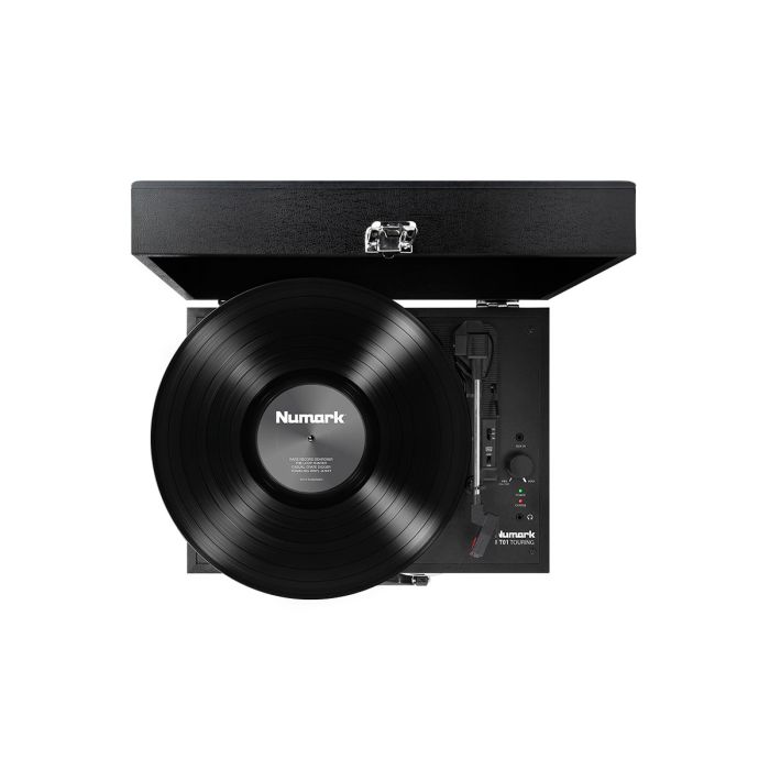 Numark PT01 Touring Portable Turntable Top Down